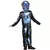 Dětský kostým robotické kostry, Velikost: 4-6 let (115/128 cm)