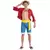 Kostým Luffy One Piece pro dospělé, Velikost: X-Large (190 cm)