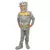 Dětský kostým robota, Velikost: 5-6 let (110/120 cm)