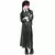 Kostým Wednesday Addams – školní uniforma pro děti, Velikost: 9-10 let (134 to 140 cm)