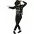 Černá bunda Michael Jackson pro dospělé, Velikost: X-Small