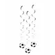 3 závěsné dekorace Foot Party 85 cm