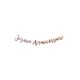 Girlanda Happy Birthday rose gold 1,80 m