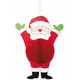 Papírový závěs Santa Claus 35.5 cm