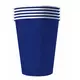 20 modrých amerických recyklovatelných kartonových kelímků 53 cl