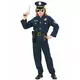 Tmavě modrý policejní kostým pro chlapce, Velikost: 8-10 let (140 cm)