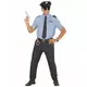 Modrý policejní kostým pro dospělé – velká velikost, Velikost: XXX-Large