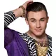 Zlatý bling bling náramek pro dospělé