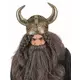 Metalická měkká vikingská helma pro dospělé