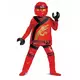 Kai Ninjago deluxe kostým – LEGO děti, Velikost: 10–12 let(137–149 cm)