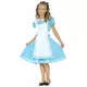 Wonderland princezna kostým pro dívky, Velikost: 4-6 let (115/128 cm)