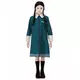 Dívčí kostým Wednesday Addams Family, Velikost: 10-12 let (145/158 cm)