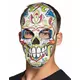 Maska Dia de los Muertos bílá