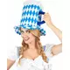 Klobouk pivo (modro-bílý) pro dospělé