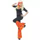 Sada čelenka a návleky „orange bubbles“ 70. léta