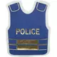 16 papírových ubrousků policie navy/zlatá 32 x 26 cm