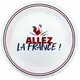 6 talířů Allez la France 23 cm