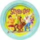 8 Scooby-Doo papírových talířů 23 cm