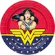 8 Wonder Woman papírových talířů 23 cm