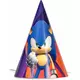 8 party čepiček Sonic Prime 18cm