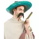 Zelené mexické sombrero pro dospělé