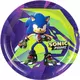 8 velkých talířů Sonic Prime 23 cm