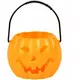 Svítící halloweenská dýně 10 cm