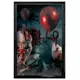 Dekorace okna Killer Clown 80 x 120 cm