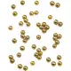 Mini zlaté třpytivé kuličky 8 mm 10 g