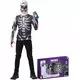 Fortnite Skull Trooper Classic Box Set pro teenagery, Velikost: 9-10 let (134 to 140 cm)