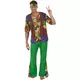 Kostým hippie flower power pro muže, Velikost: Large