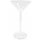 Plastová váza ve tvaru maxi martini sklenice na stopce 46 cm