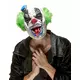 Děsivá latexová maska klauna pro dospělé Halloween