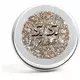 Stříbrné metalické biologicky rozložitelné flitry Runway – Yes, yes, sequins
