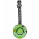 Hippie nafukovací banjo, Barva: Zelená