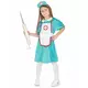 Zelený kostým zdravotní sestry pro dívky, Velikost: 10-12 let (130-140 cm)