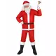 Standardní kostým Santa Clause pro dospělé, Velikost: X-Large