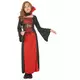 Dlouhý upírský kostým pro dívky Halloween, Velikost: 10-12 let (130-140 cm)