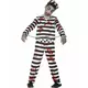 Kostým zombie vězně pro chlapce Halloween, Velikost: 10-12 let (145/158 cm)
