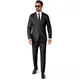 Mr. Solid černý pánský oblek Suitmeister, Velikost: Medium (EU 48-50)