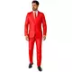 Mr. Solid red suit pro muže Suitmeister, Velikost: Medium (EU 48-50)