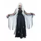 Elegantní kostým ducha pro ženy (černý) Halloween, Velikost: XL(44/46)