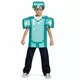 Kostým brnění Minecraft pro děti, Velikost: 10-12 let (137 - 149 cm)