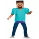 Klasický kostým Minecraft Steve pro děti, Velikost: 7-8 let (124 - 136 cm)