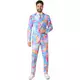Mr. Tie-Dye kostým Opposuits pro dospělé, Velikost: Medium/Large (EU 52)