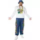 90s hip hop kostým pro muže, Velikost: Medium
