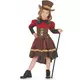 Luxusní steampunkový kostým pro dívky, Velikost: 4-6 let (110-120 cm)