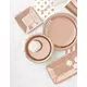 16 papírových talířů Rose Gold 23 cm, image 2