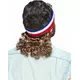 Čelenka mullet modrá, bílá a červená pro dospělé, image 2