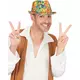 Květinový hippie borsalino klobouk pro dospělé, image 2
